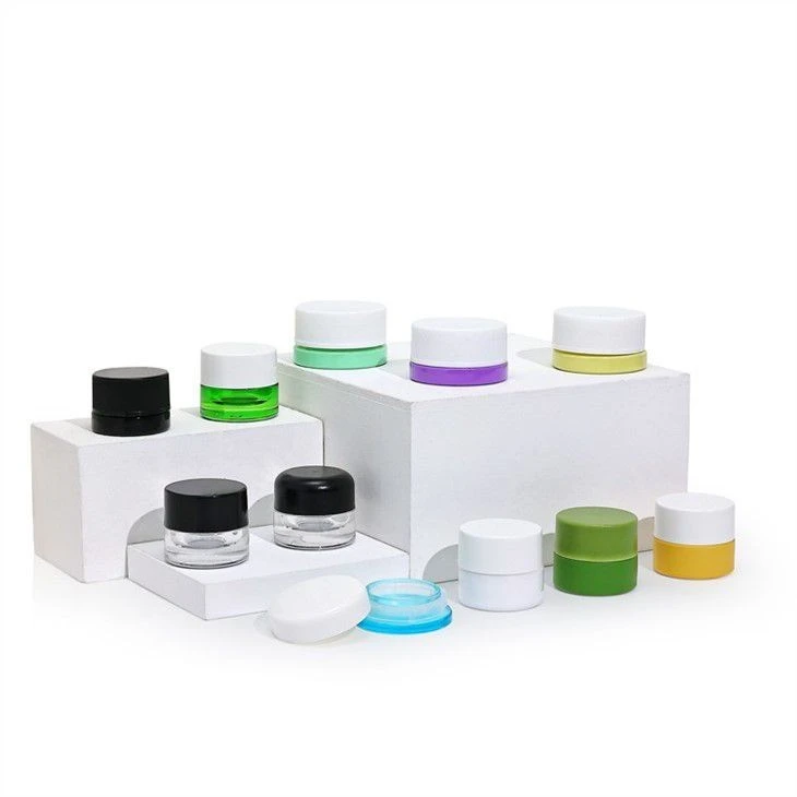 Glass Child Resistant Jar Hemp Bottle