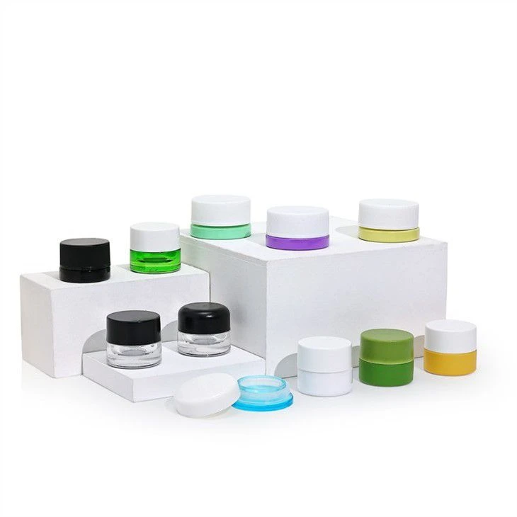 Small Glass Child Resistant Hemp Jar