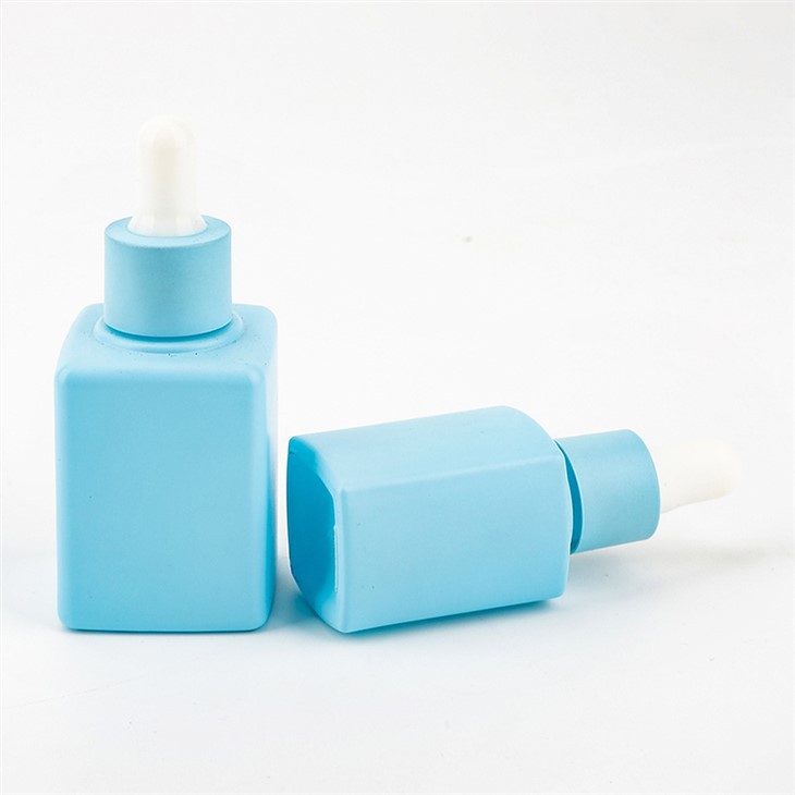 Flat Shoulder Glass Dropper Bottle